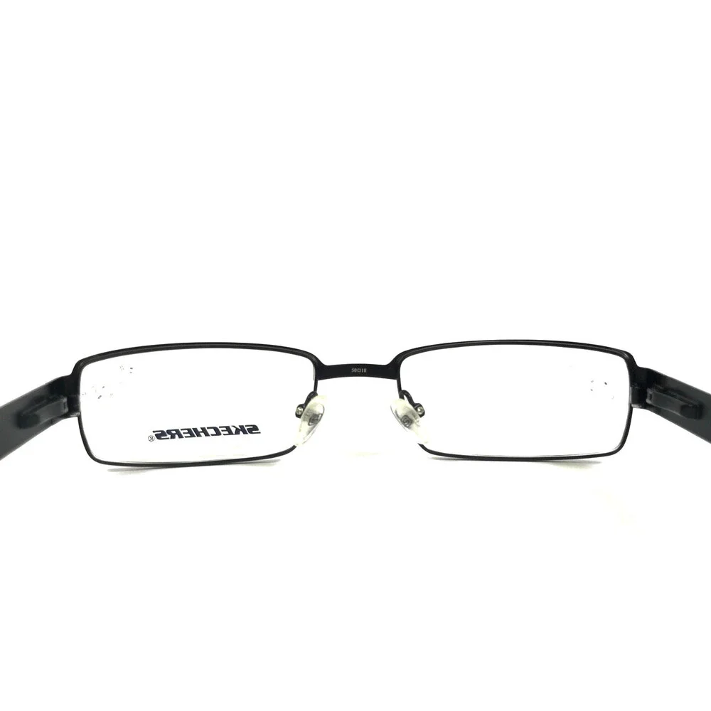 Skechers Eyeglasses Frames SK3060 MBLK Matte Black Rectangle Wire Rim 50-18-140